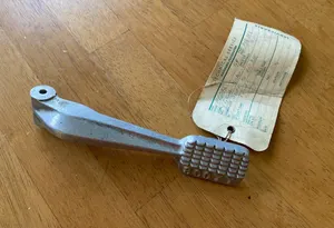 PIPER 750-998 PA-18 SCOTT RH BRAKE PEDAL AFT SUPER CUB OEM NOS CAST ALUMINUM
